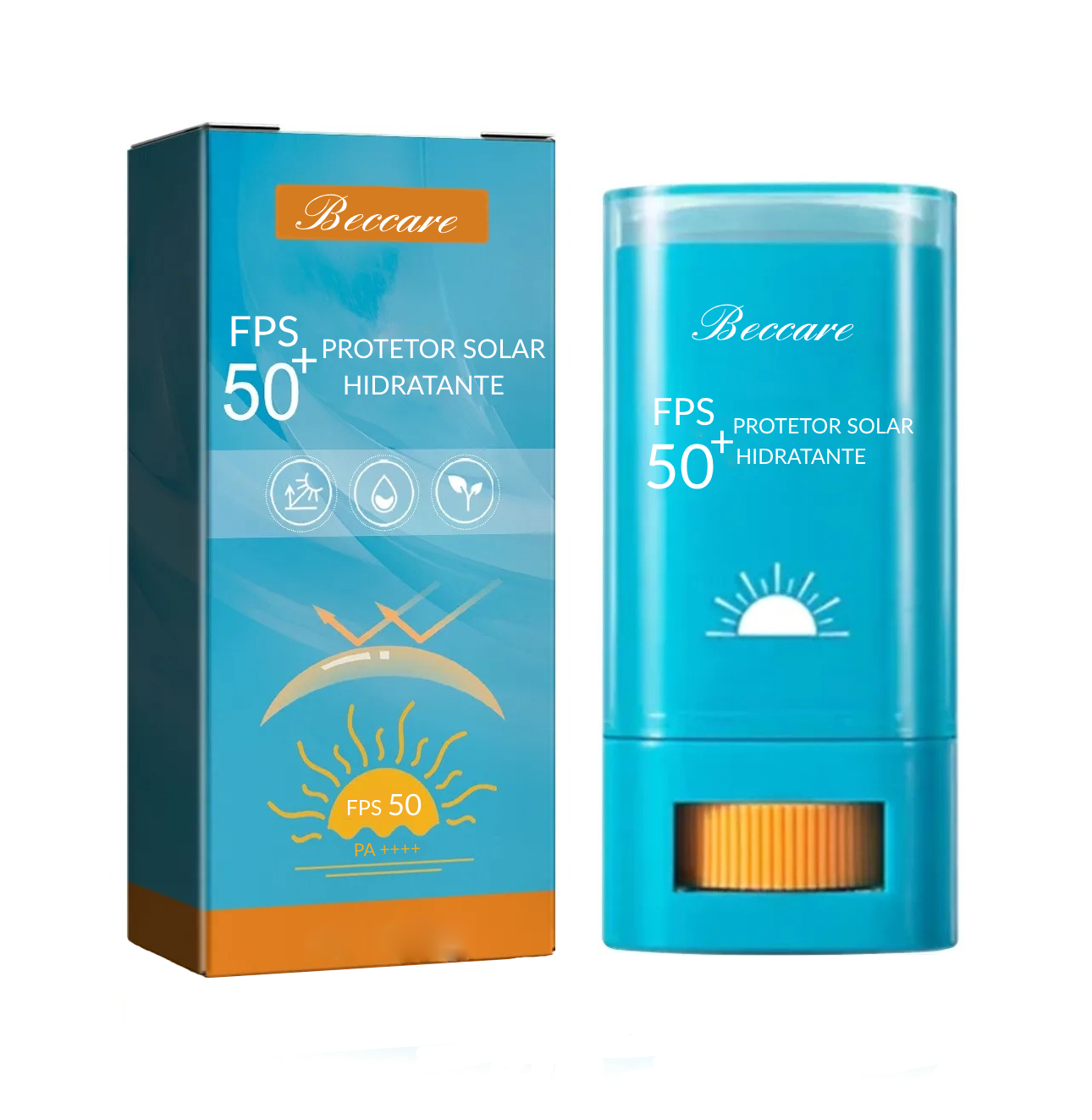 Protetor Solar em Bastão Shield SPF50+ | Beccare